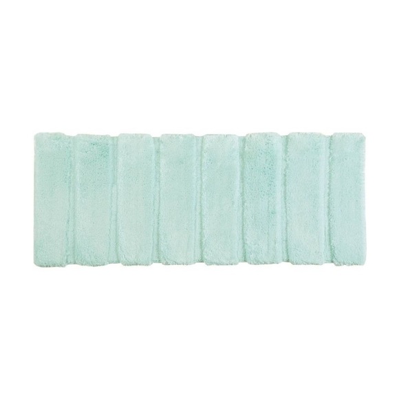 Madison Park Tufted Pearl Channel Absorbant Quick Dry -Washable Bath Mat Seafoam - Picture 3 of 7